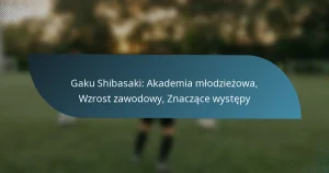 Gaku Shibasaki: Akademia młodzieżowa, Wzrost zawodowy, Znaczące występy
